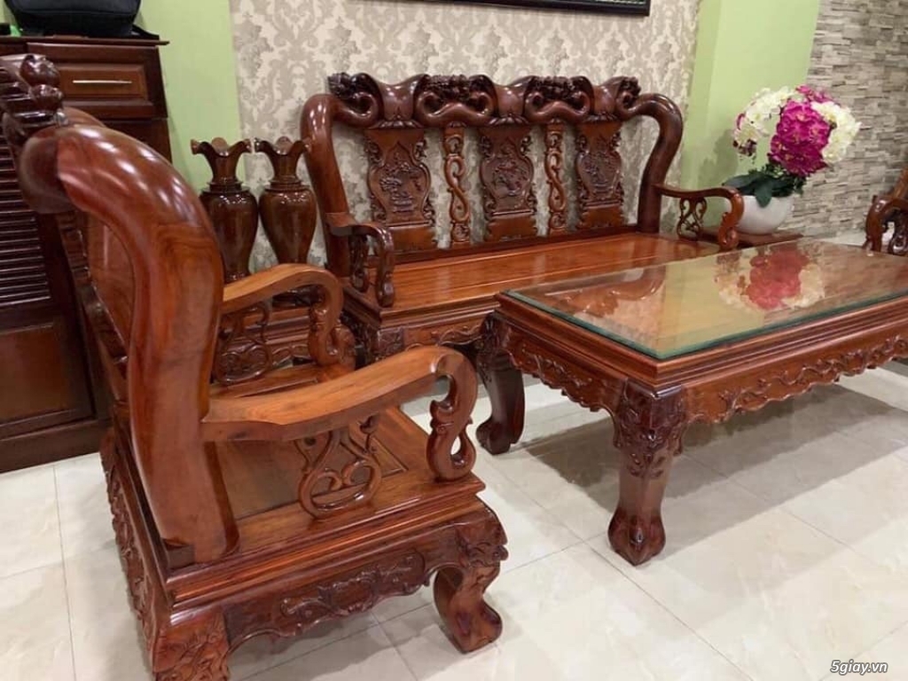 Bán bộ bàn ghế Gỗ Hương Việt nam