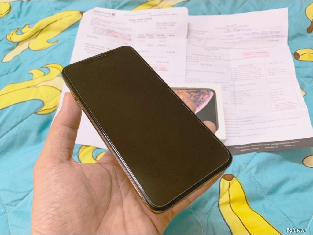 Xs Max 256Gb Gold Mỹ Fullbox kèm bảo hành rơi vỡ vô nước CellphoneS - 2