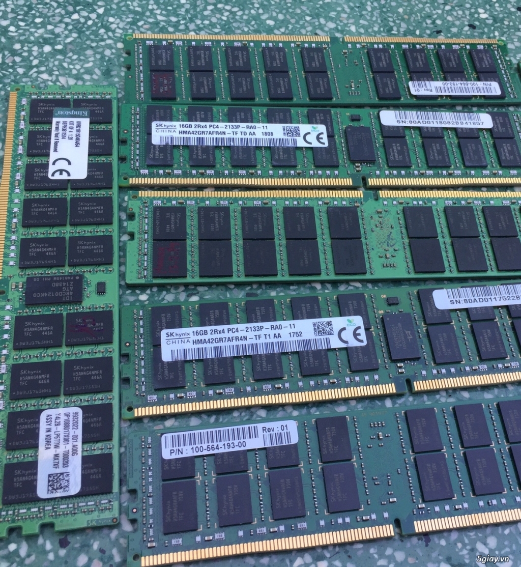 Ram PC DDR4 16G - 32G- 64G -128G ECC  Sever X99 - 2