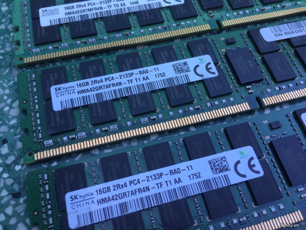 Ram PC DDR4 16G - 32G- 64G -128G ECC  Sever X99 - 1