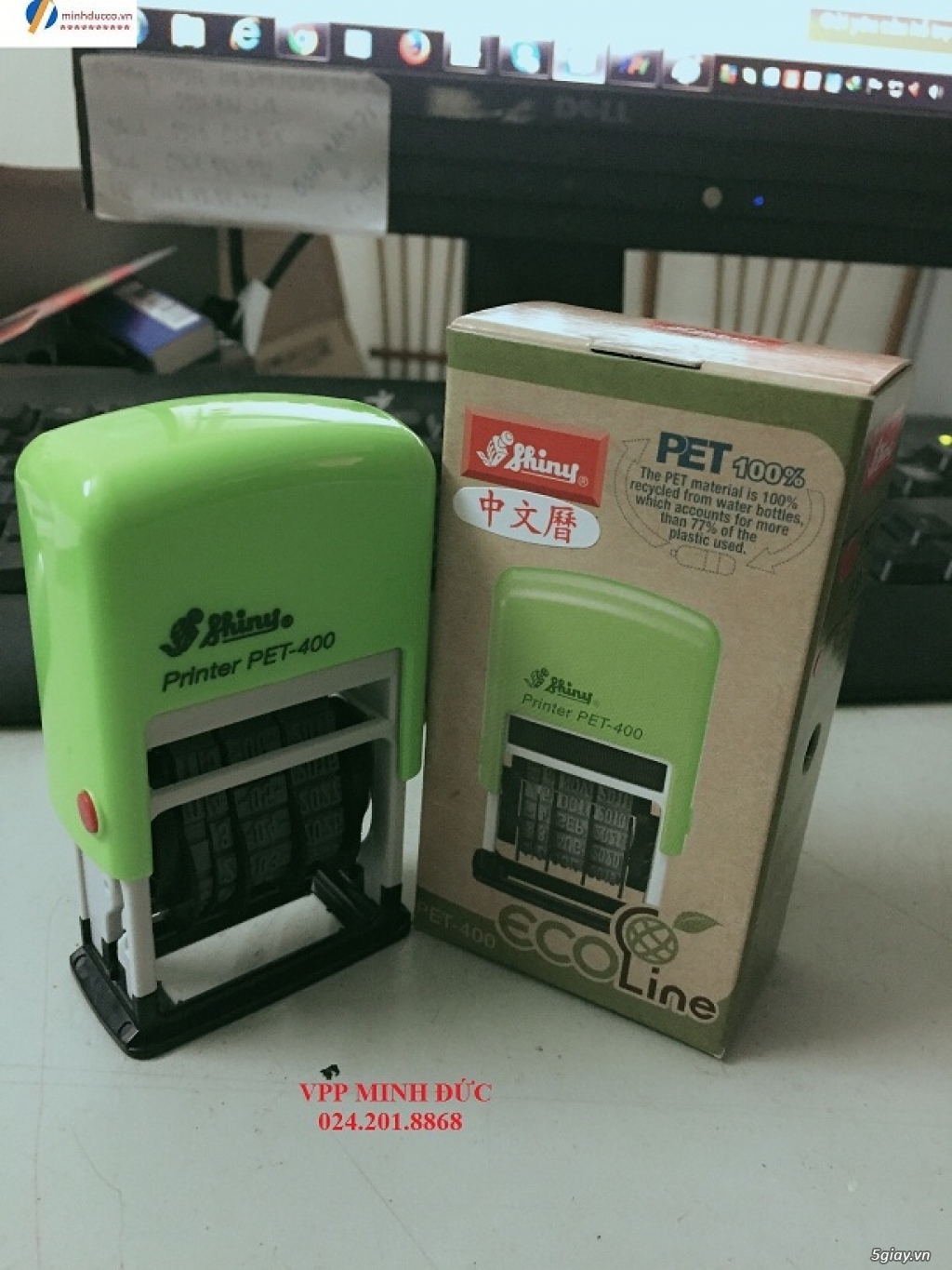 Dấu ngày tháng Shiny Mini Dater PET-400 - 1