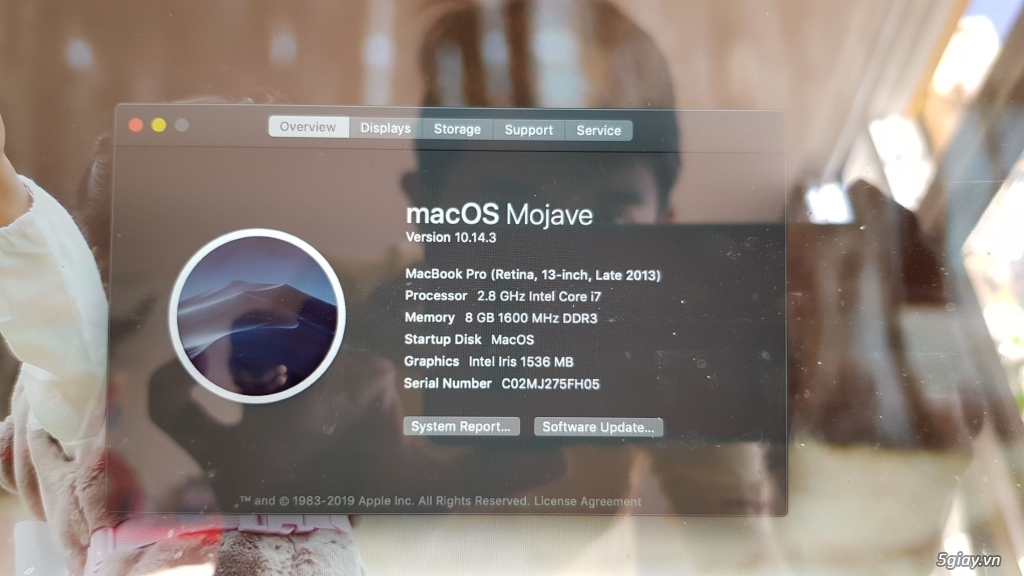 Macbook pro 2013 13.3 i7 512gb - 5
