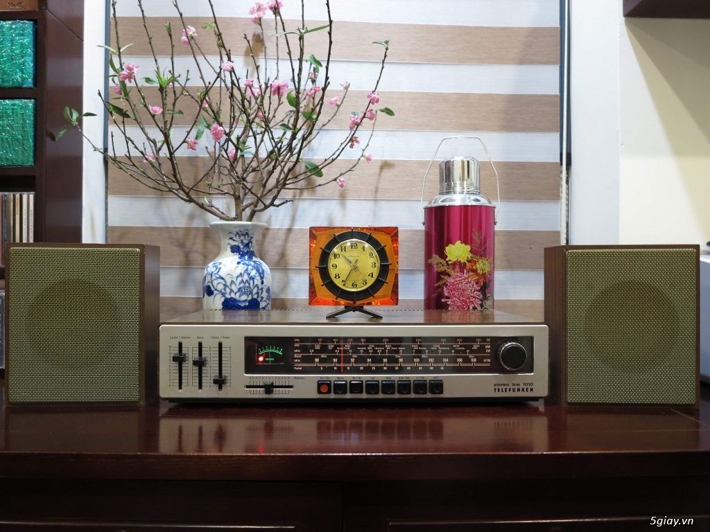 Bộ âm-ly đài loa Telefunken Tây Đức