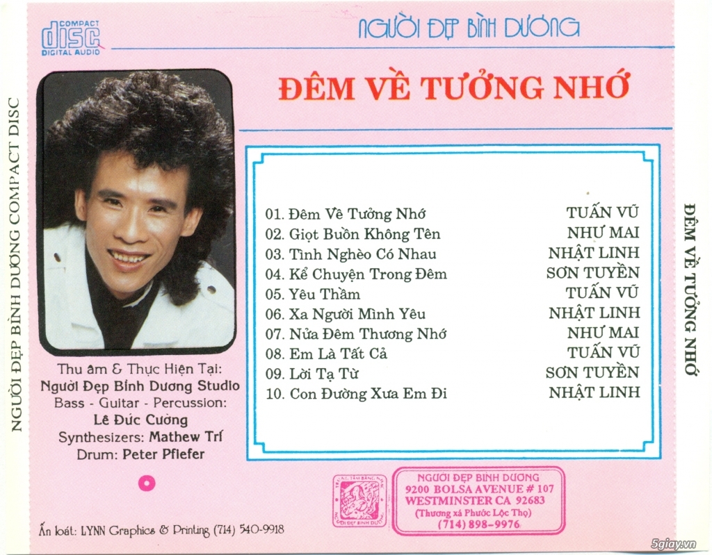 Băng Cassette, băng cối,  đĩa CD, đĩa than mới cũ các loại. - 19