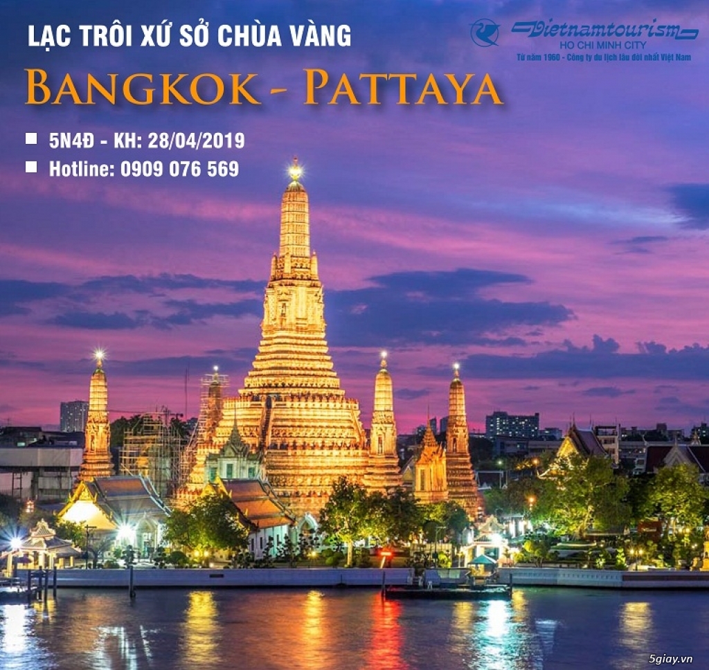 Tour Bangkok – Pattaya (cao cấp)