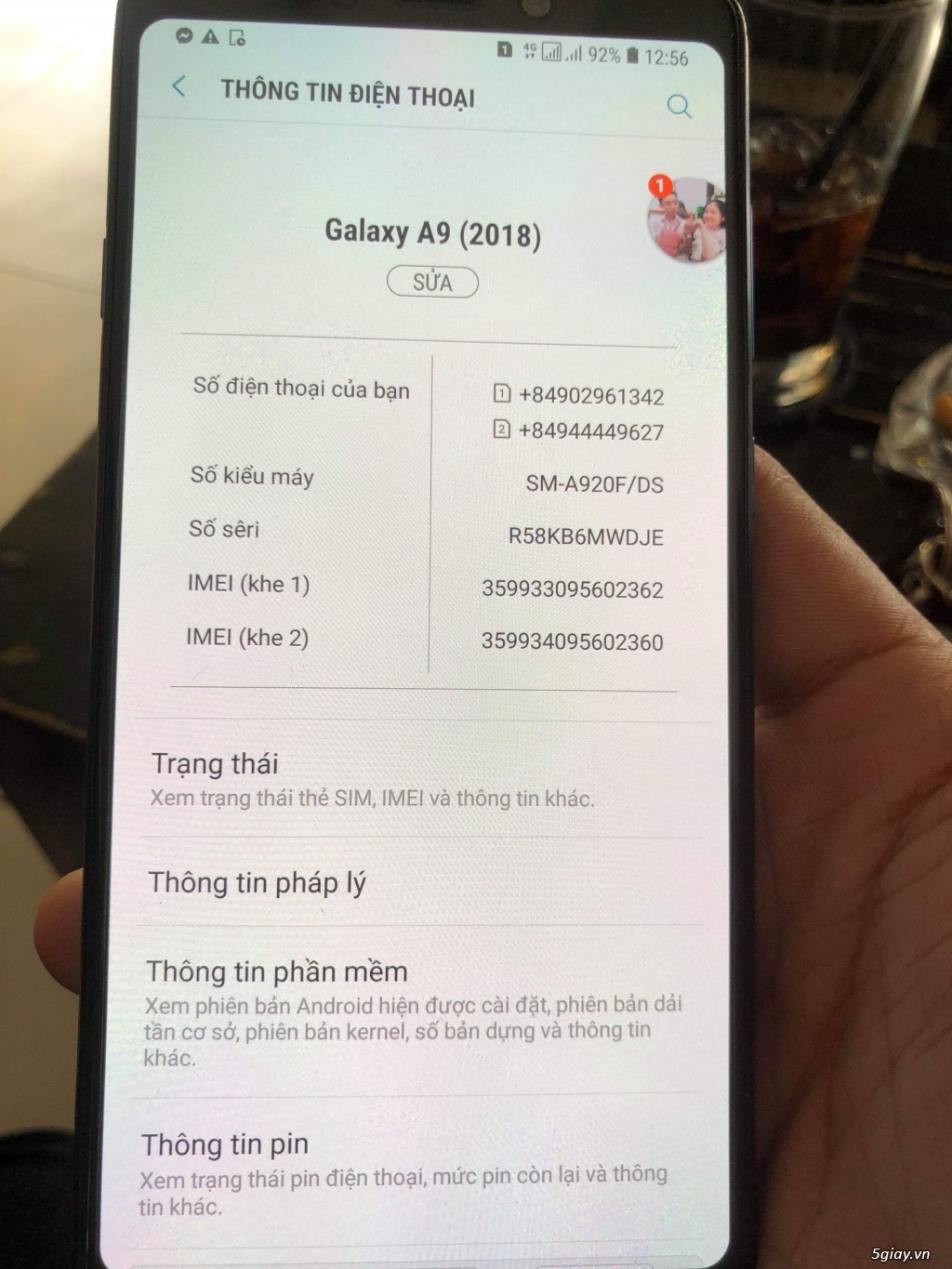 Samsung A9 Pro 12/2018 99% - 3