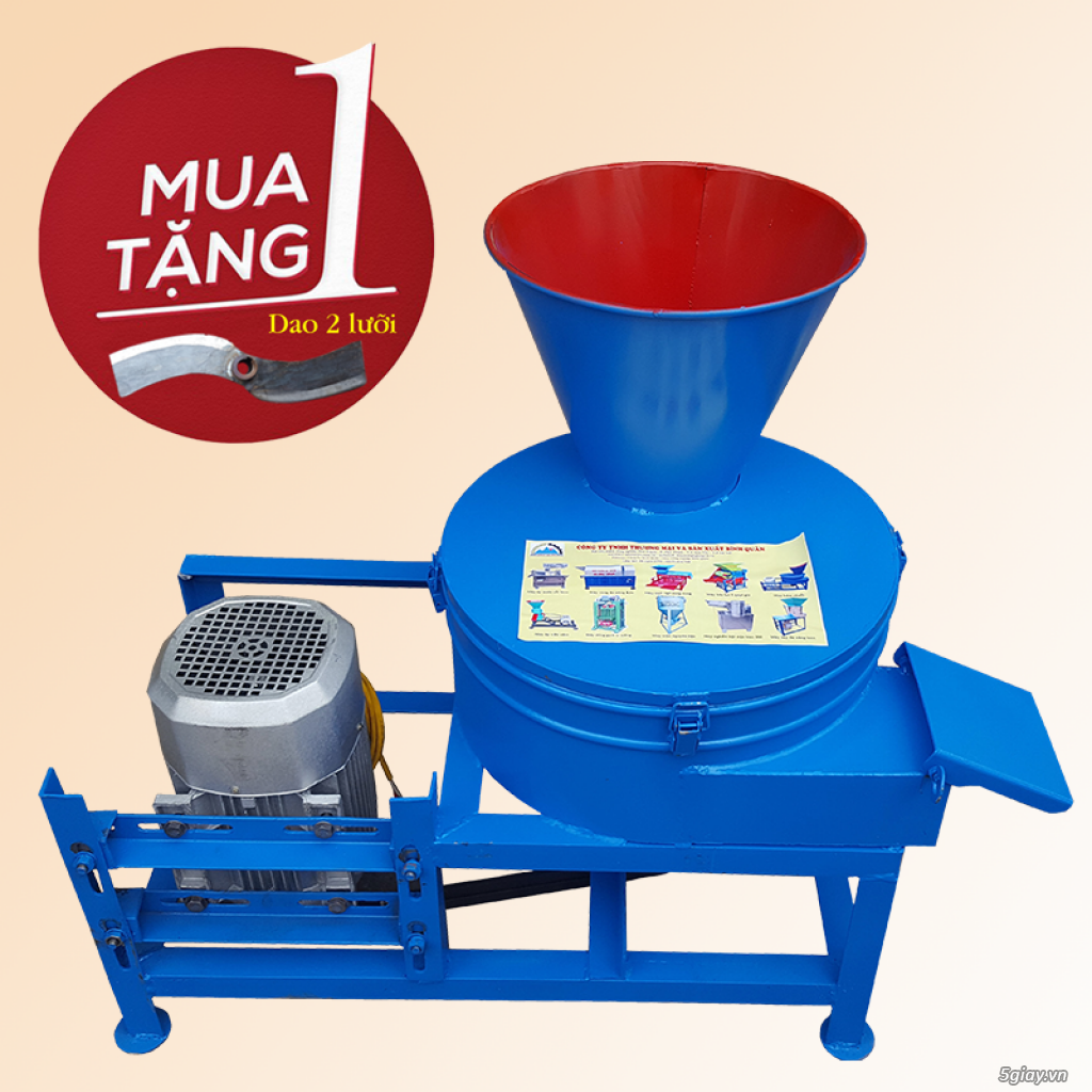 Máy băm chuối Bình Quân