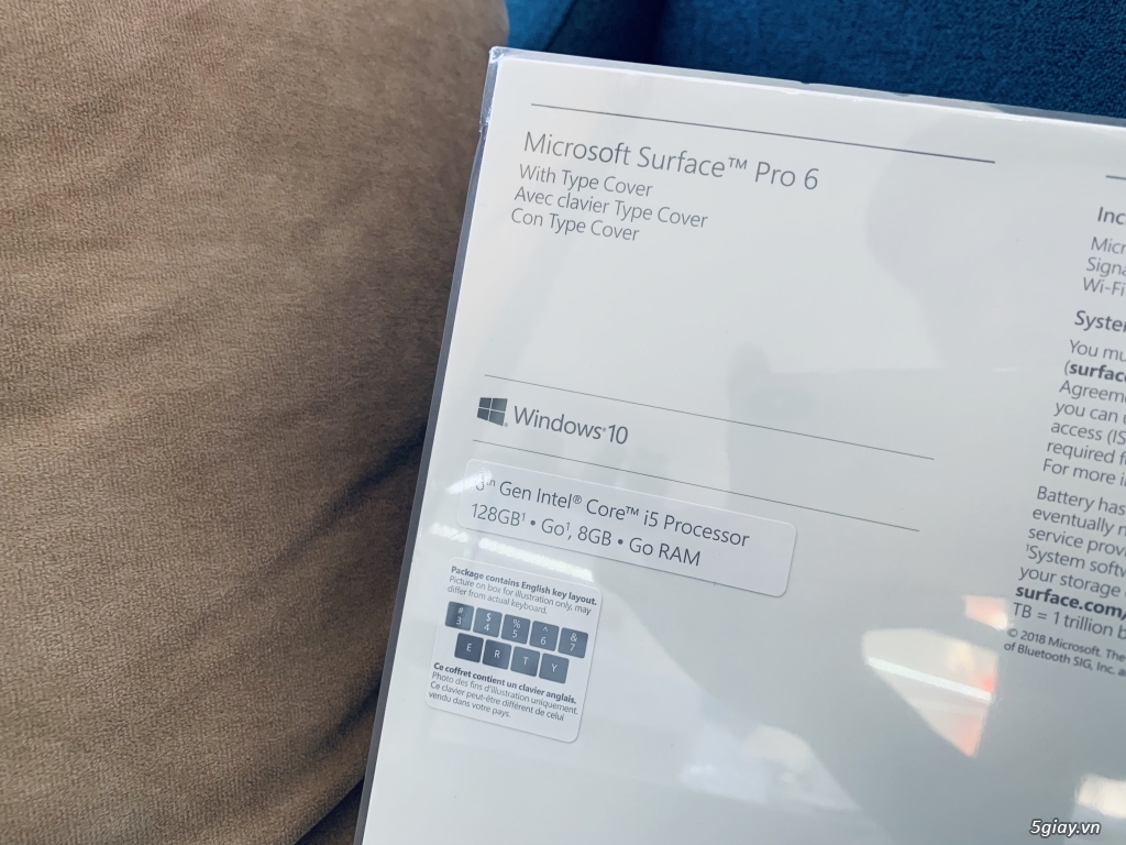 Surface Pro 6 nguyên seal - 1