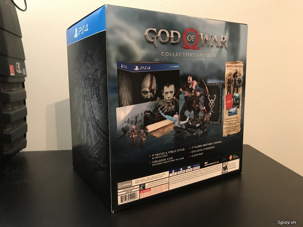 Bộ PS4 GOD OF WAR COLLECTOR'S EDITION NEW SEAL USA - 3