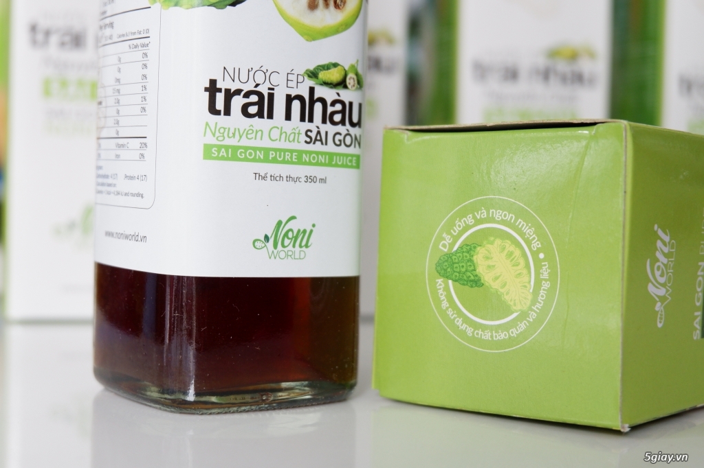 NƯỚC ÉP TRÁI NHÀU Sài Gòn Noni - 3