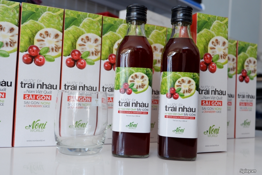 NƯỚC ÉP TRÁI NHÀU Sài Gòn Noni - 4