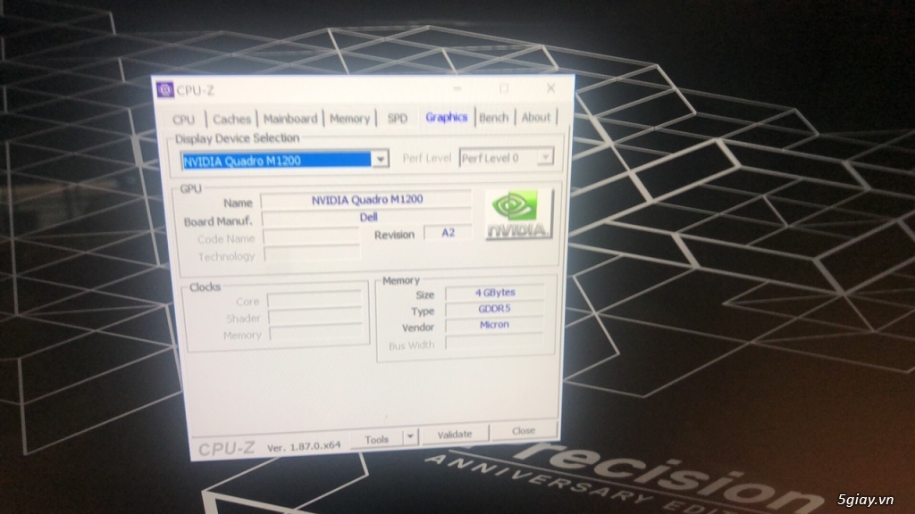 Bán lap top dell precision 5520 99% - 2