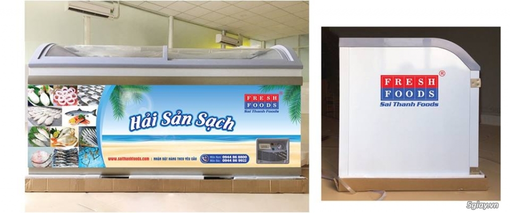 Hợp tác kinh doanh - Mở điểm bán lẻ hải sản đông lanh - KV TPHCM