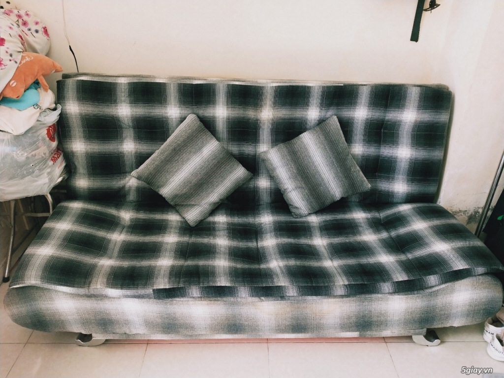 1 sofa bed tình trạng như hình giá 2tr500 - 1