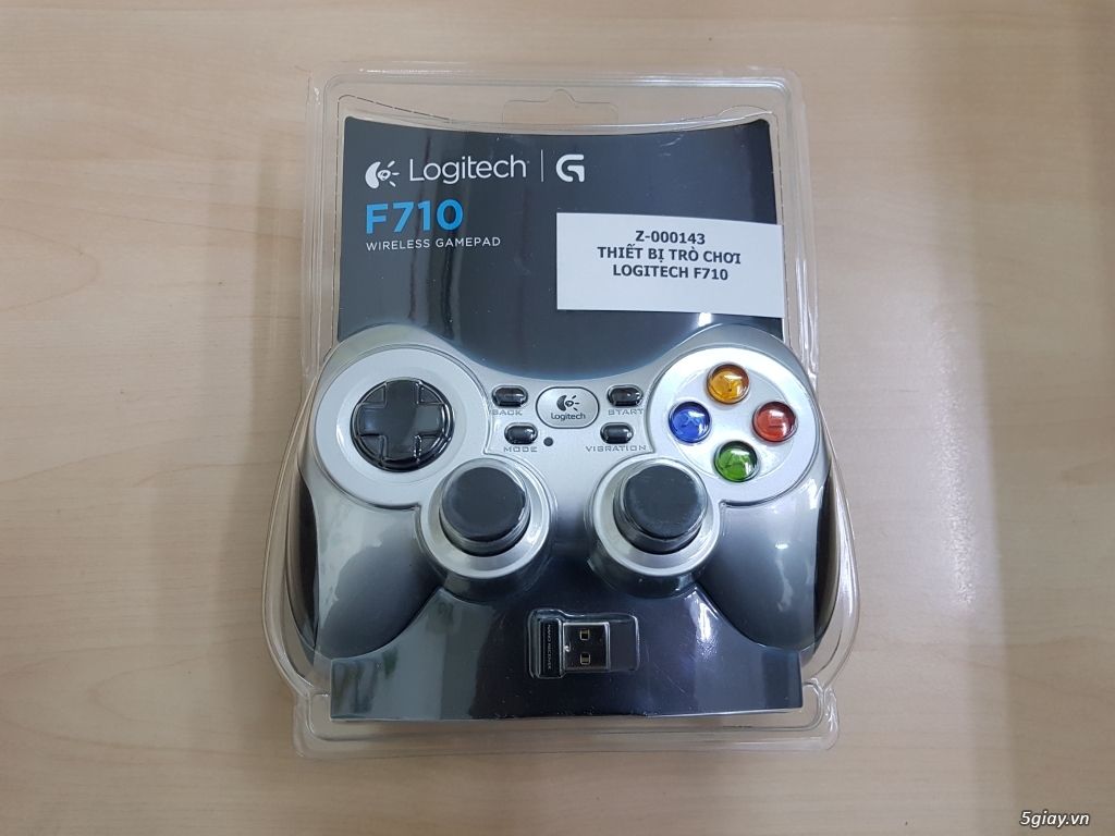 Cần bán tay cầm chơi game Wireless Logitech F710 giá 540k
