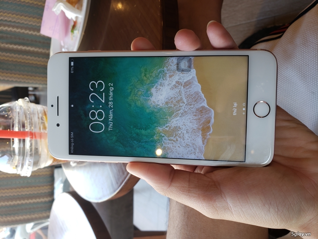 Ip 7plus lock 32gb Rose Gold xách tay mới về - 2