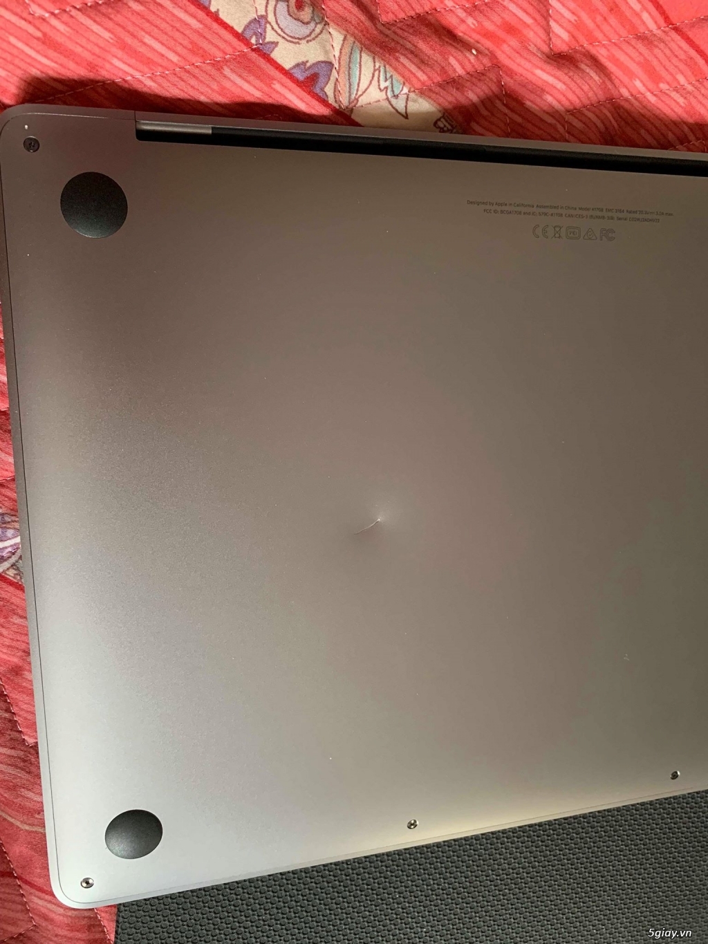Macbook pro 2017 ( 128gb , 8g ) 13 inch còn bh tới tháng 6.2019 like n - 6