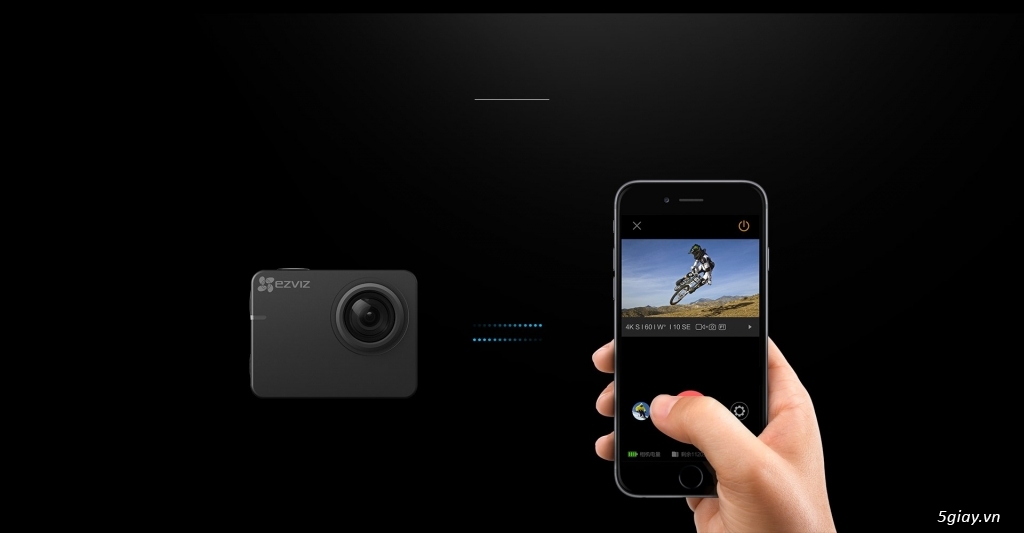 Camera hành trình, thể thao chuyên nghiệp Ezviz S2 - 5