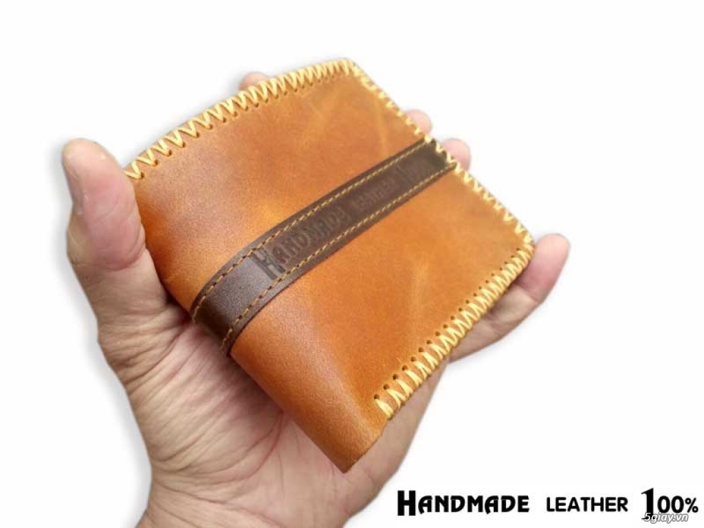 Ví da handmade. Cửa hàng chuyên bán bóp da handmade Da Cao Cấp 250k - 7