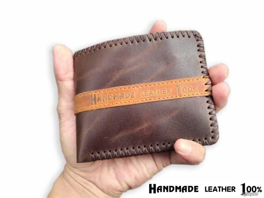 Ví da handmade. Cửa hàng chuyên bán bóp da handmade Da Cao Cấp 250k - 19