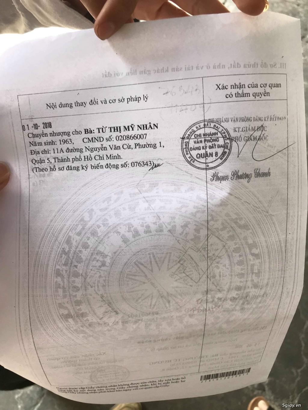 Bán mặt tiền quận 8 giá rẻ