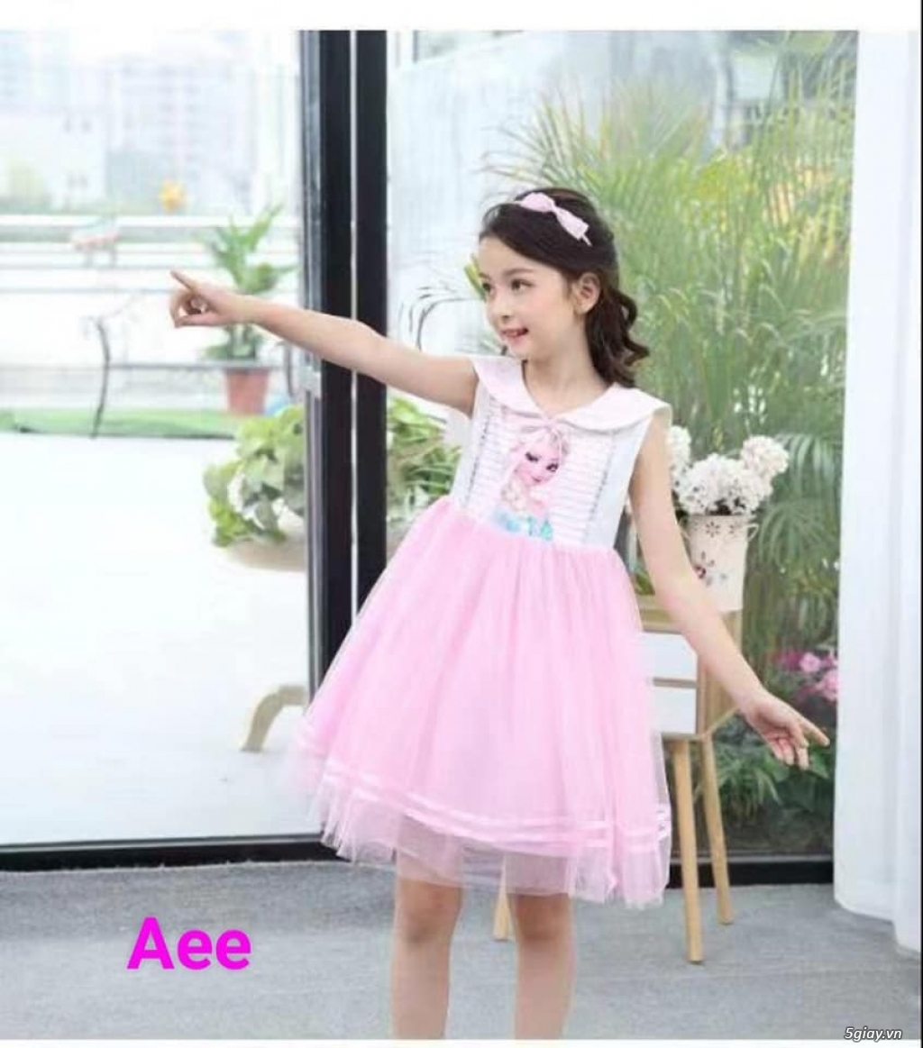 Đầm elsa dành cho bé gái từ 13-25kg - 2