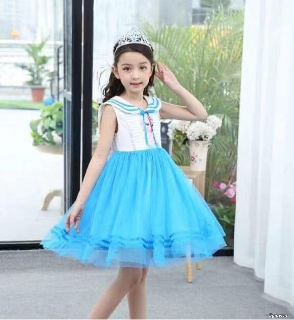 Đầm elsa dành cho bé gái từ 13-25kg