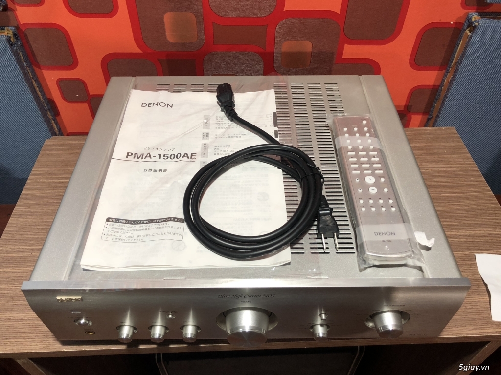 Amply Denon 1500ae full thùng xốp - 3