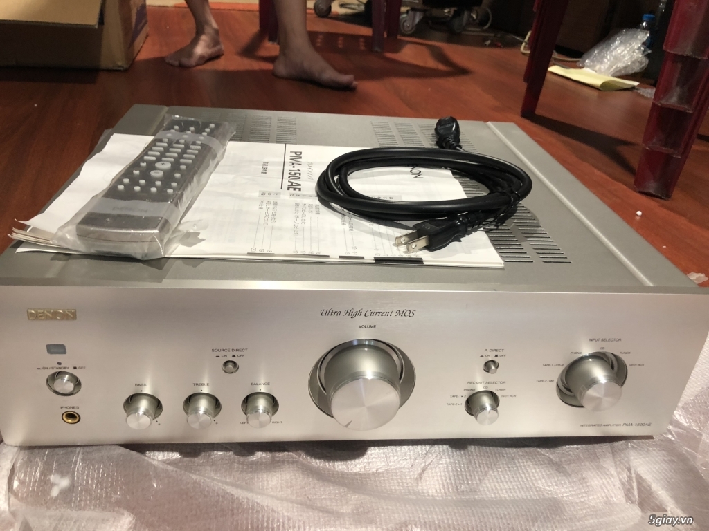 Amply Denon 1500ae full thùng xốp - 1