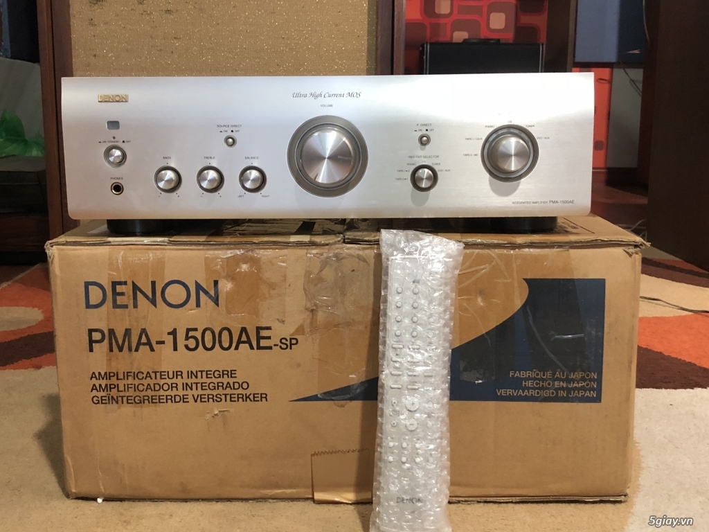 Amply Denon 1500ae full thùng xốp