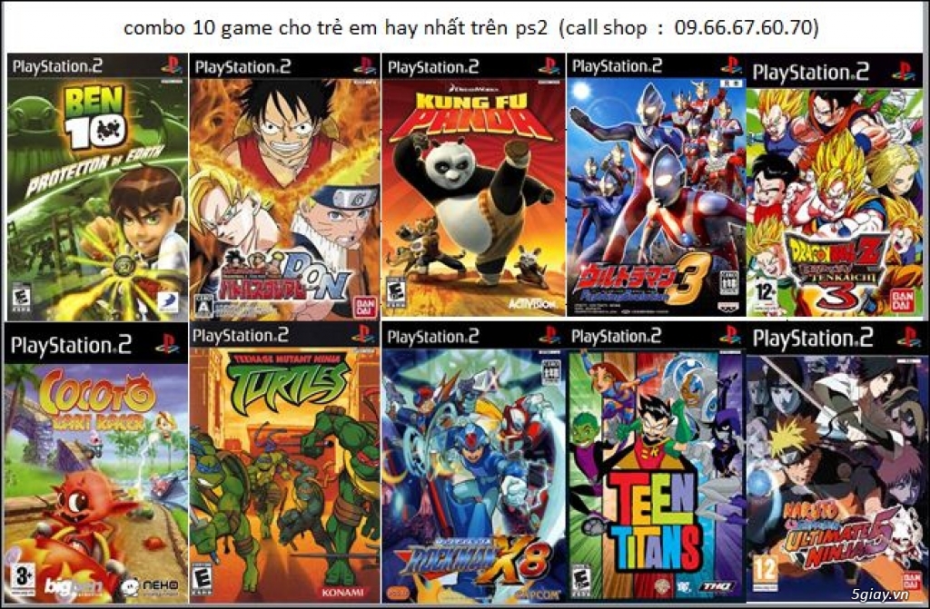 Quận Tân Bình -  Shop Bán đĩa game PS1 - PS2