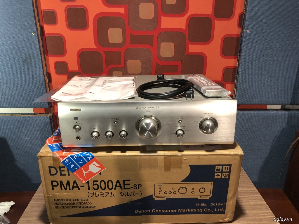 Amply Denon 1500ae full thùng xốp - 2