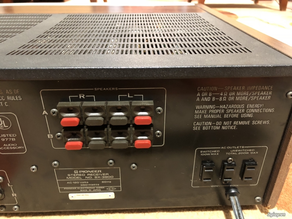 Amply Pioneer 3900 (Japan) - 3