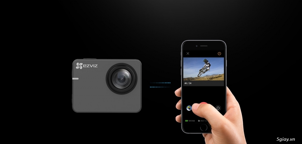 Camera hành trình 4K, hành động cho người đam mê du lịch Ezviz S3 - 5