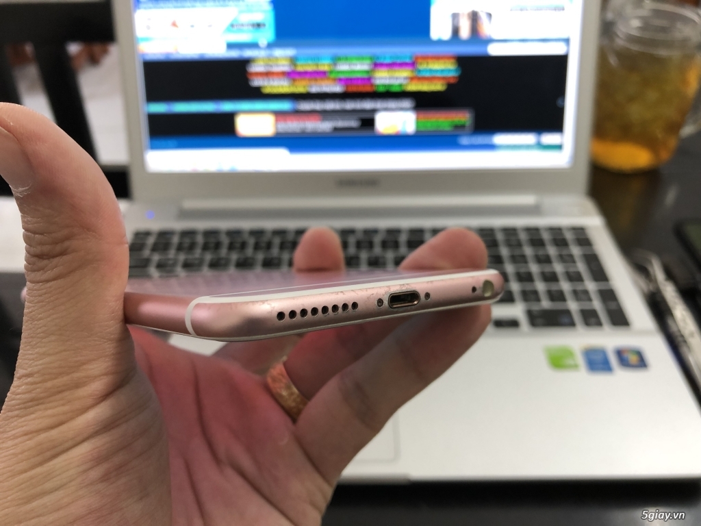 iPhone 6S Plus 16g vàng hồng, máy zin từ A-Z - 4