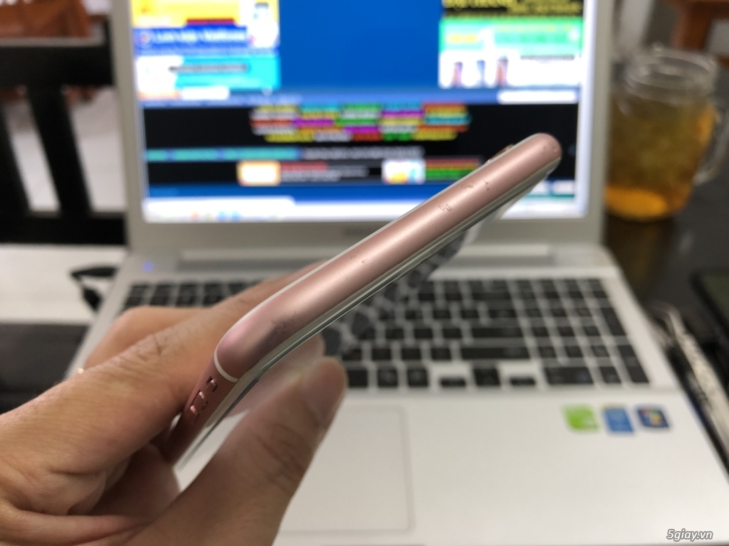 iPhone 6S Plus 16g vàng hồng, máy zin từ A-Z - 3