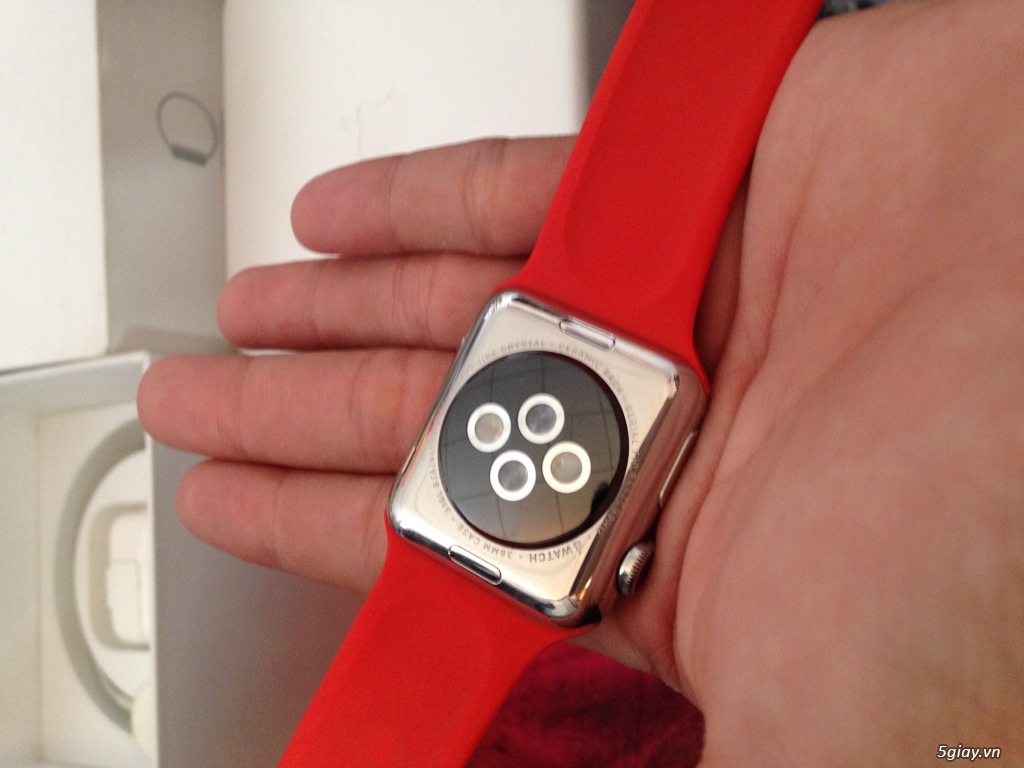 Apple Watch Thép S1 38mm fullbox - 1