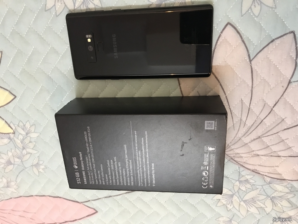 Bán Samsung Note 9 màu đen chính hãng Vietnam 2SiM 512GB - 3