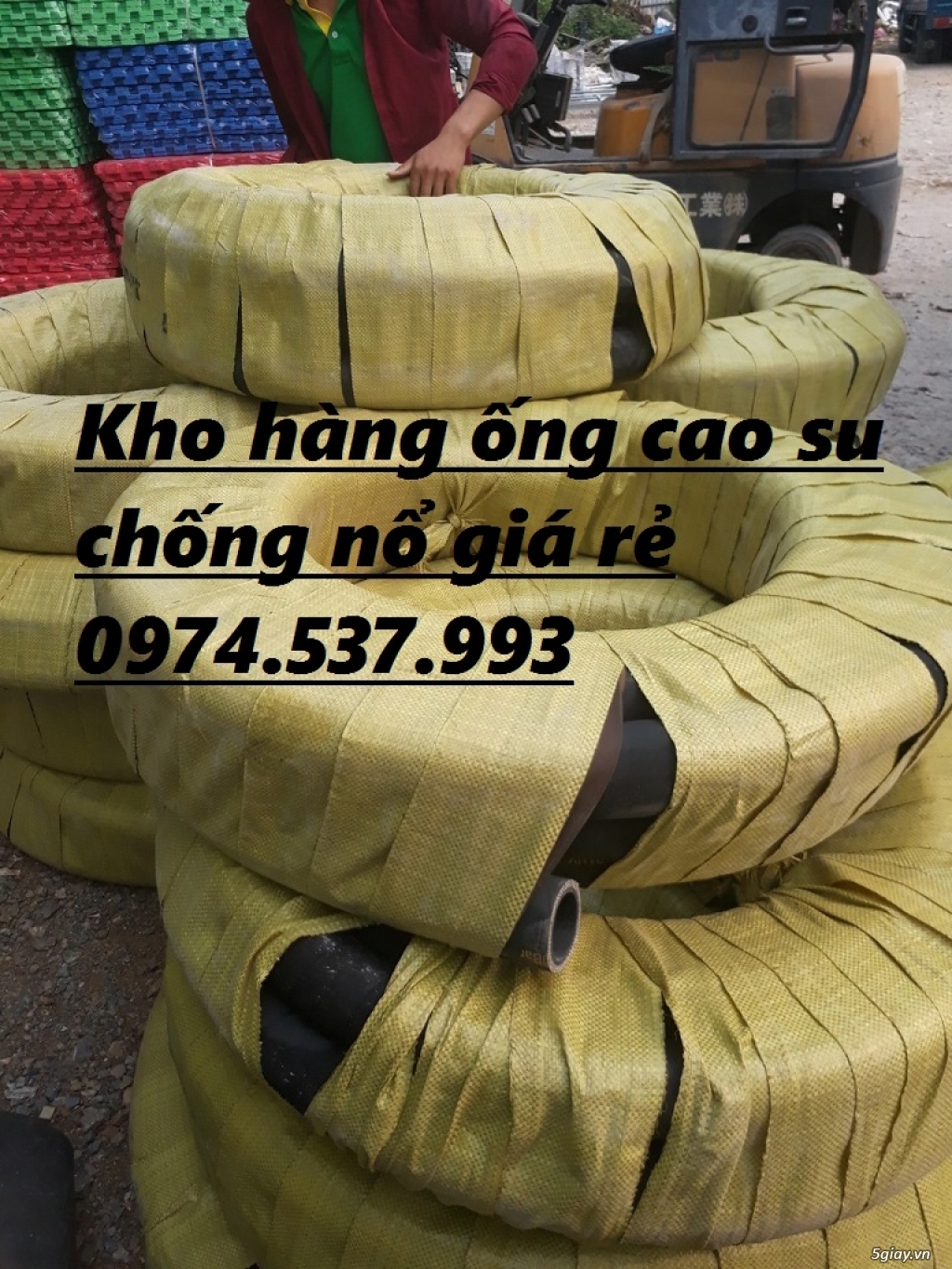 Ồn cao su dẫn nước chịu áp lực cao Phi 76 hàng có sẵn