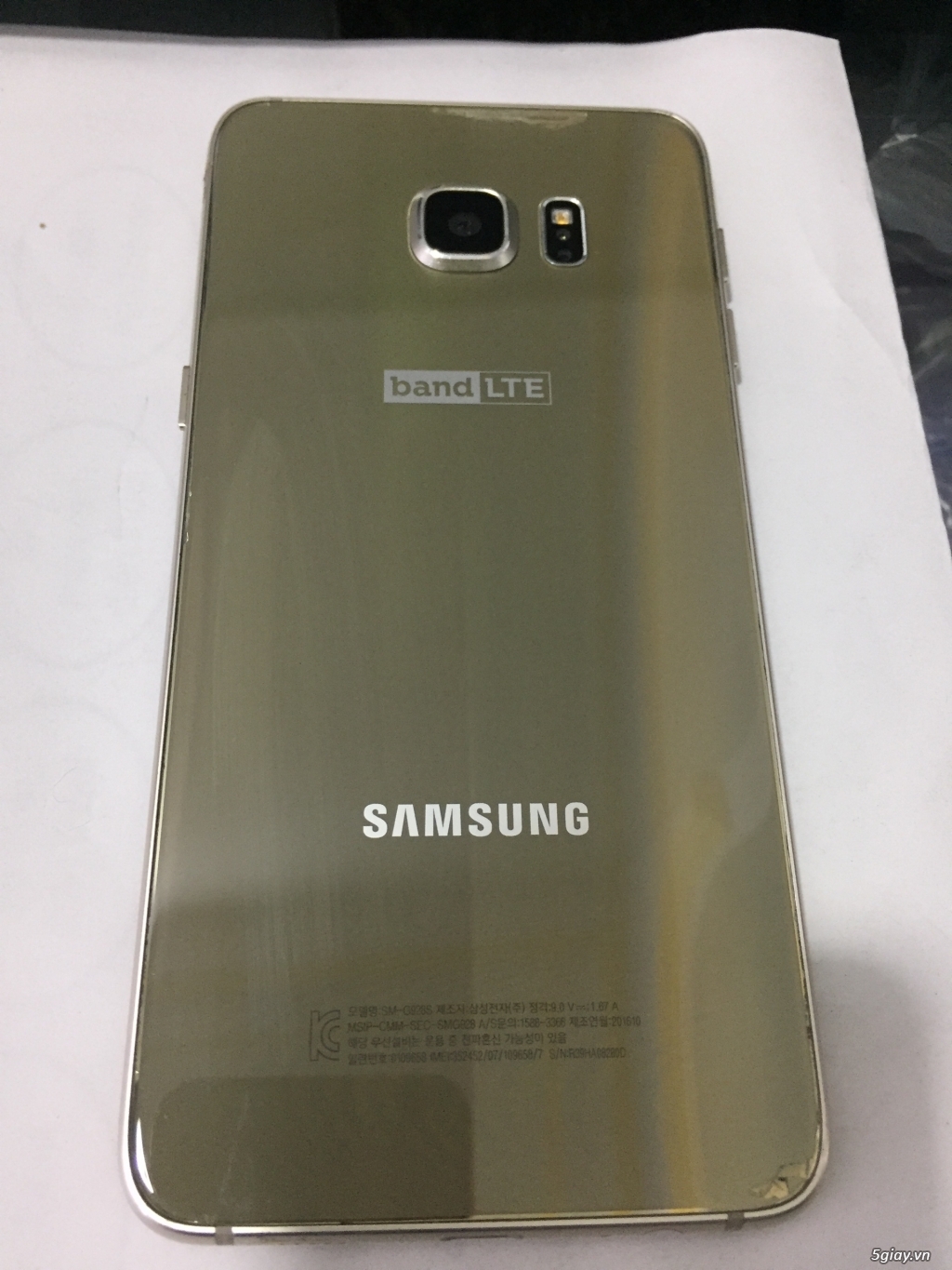 Samsung S6e plus 32gb Gold zin giá cực hot... - 1