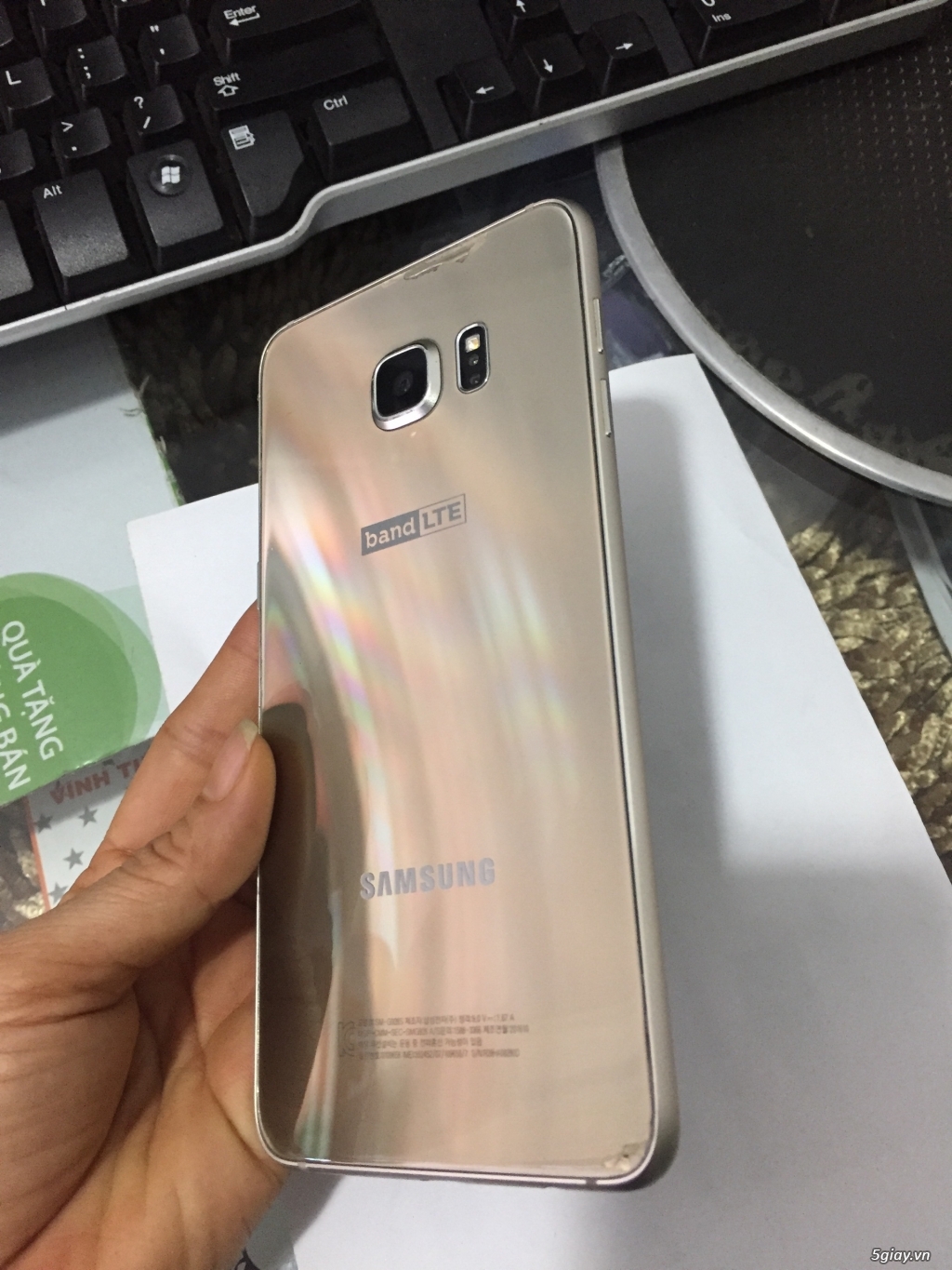 Samsung S6e plus 32gb Gold zin giá cực hot... - 3