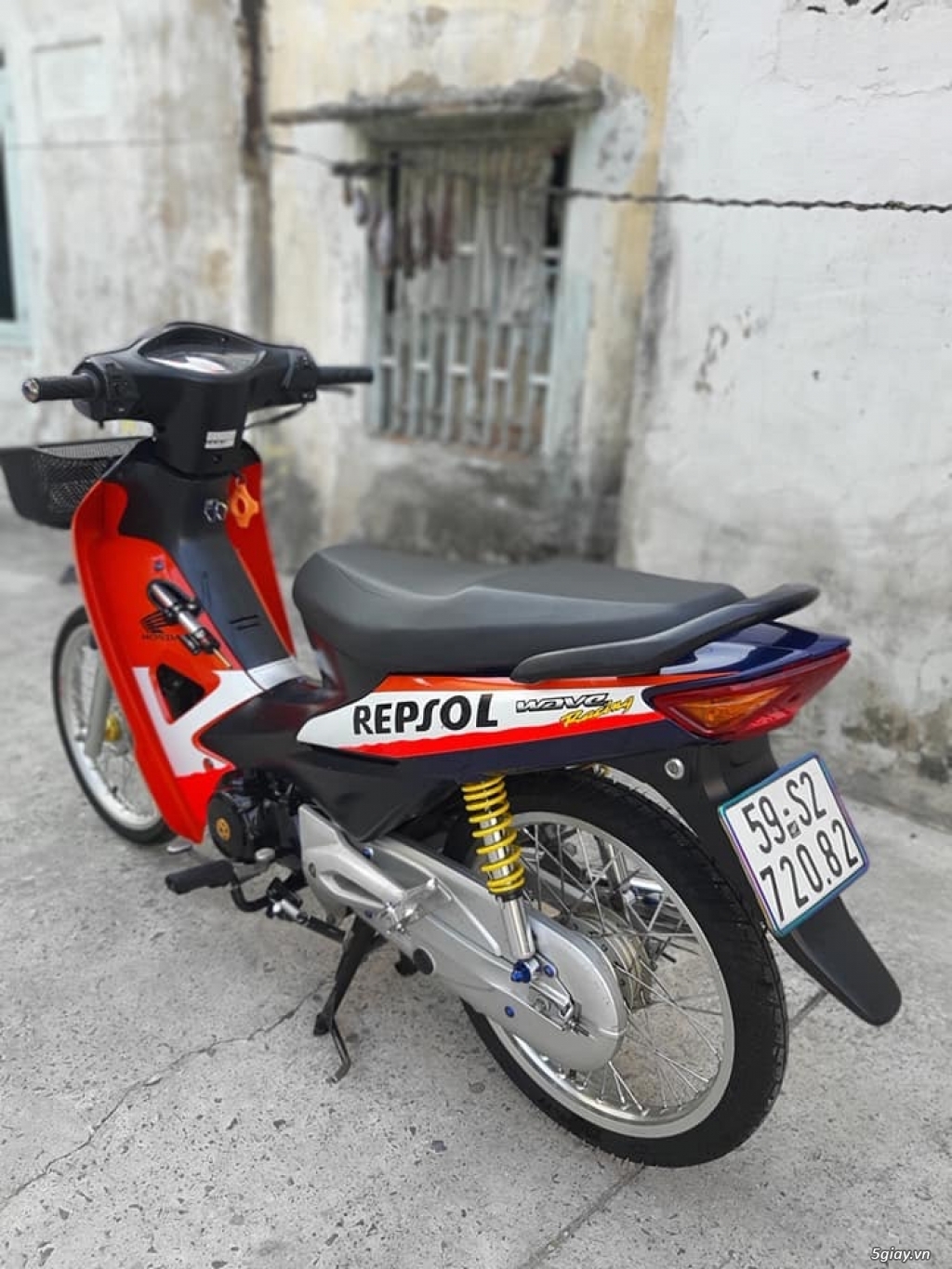 Bán Wave 100 DK 2017 full kiểng 54zz - 1