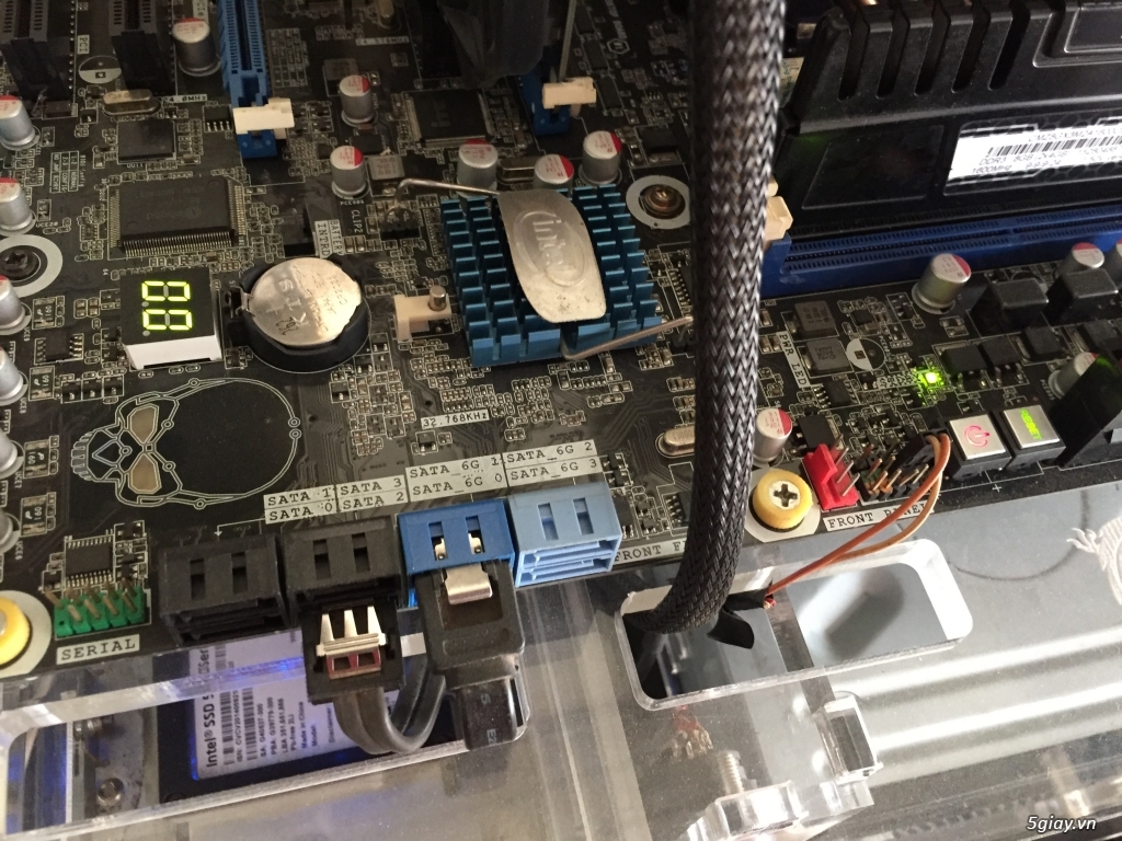 Combo intell DZ68BC Extreme + i5 3550 - 3