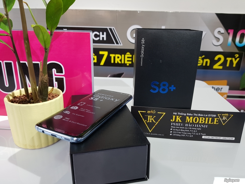 SAMSUNG S8 plus 2 sim đủ màu, fullbox, giá cực yêu - 4