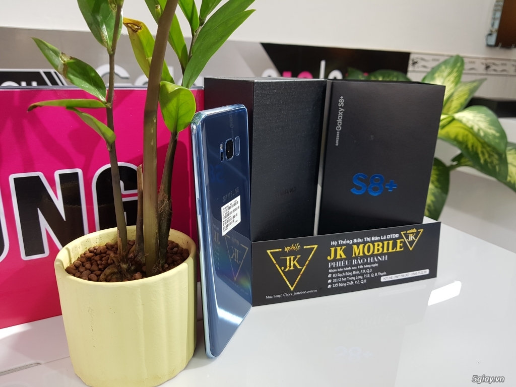 SAMSUNG S8 plus 2 sim đủ màu, fullbox, giá cực yêu - 1