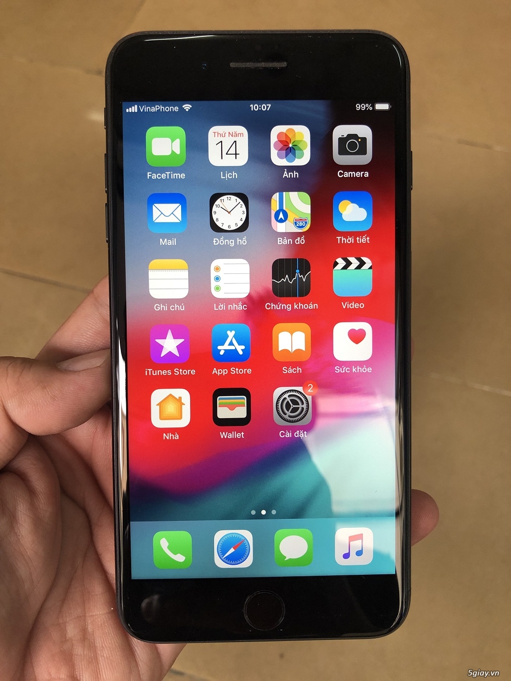 iphone 7plus 256 đen nhám