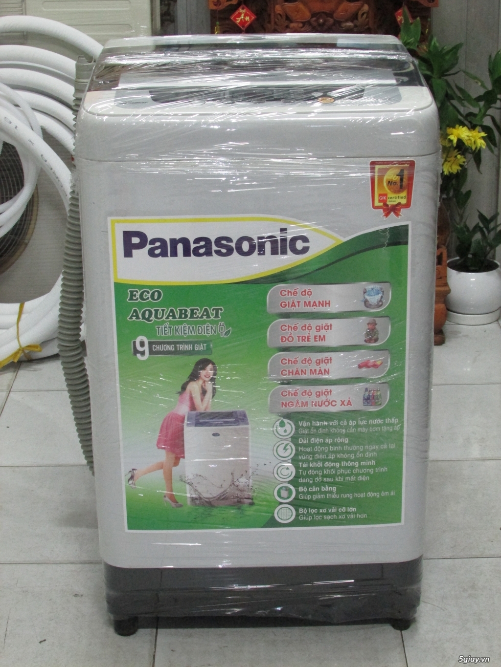 Máy giặt PANASONIC 7KG,SANYO 7KG mới đẹp,bền mà rẽ.