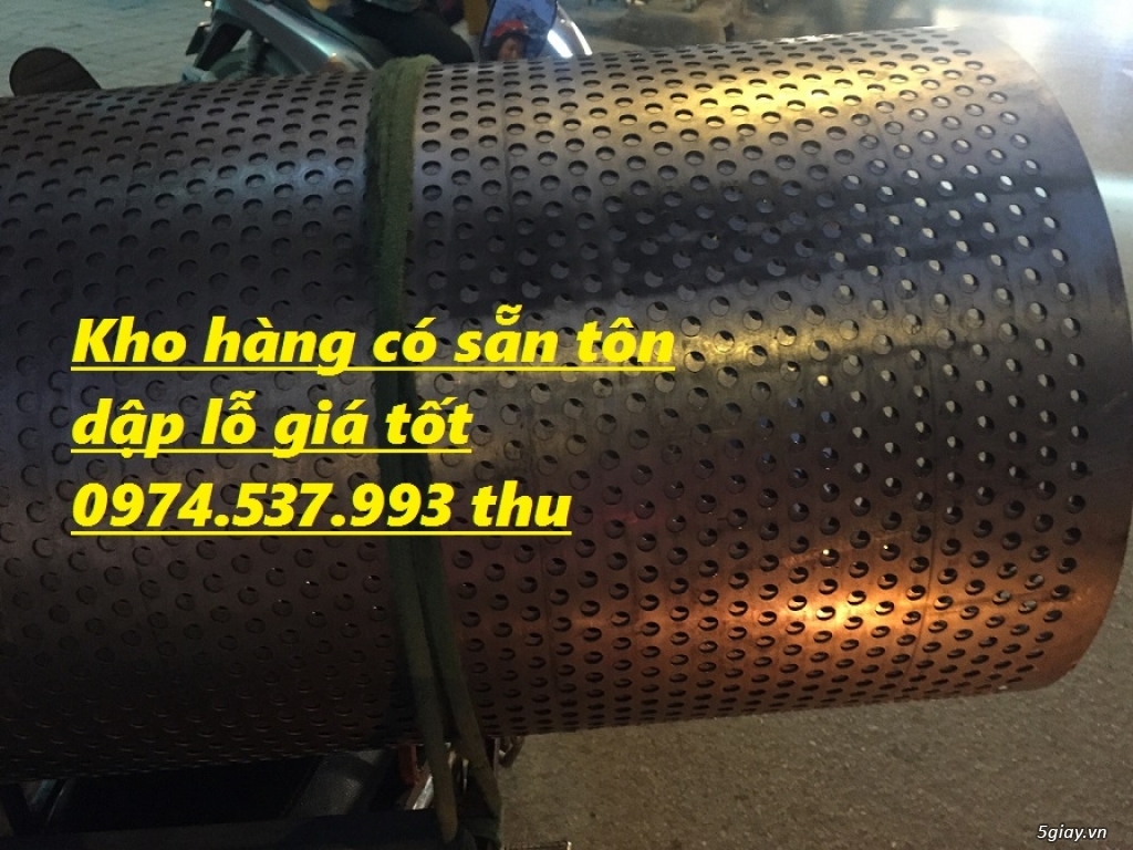 Sản xuất tôn đột lỗ,tôn đục lỗ giá rẻ hàng có sẵn - 1