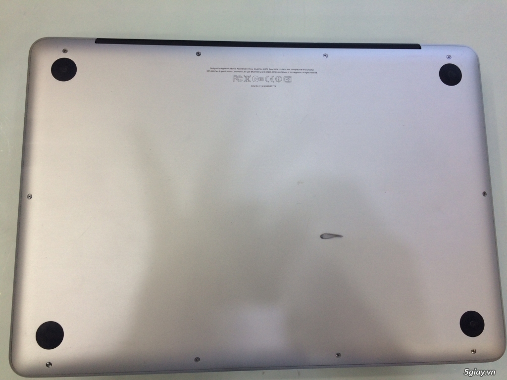 laptop macbook pro 2012 md101