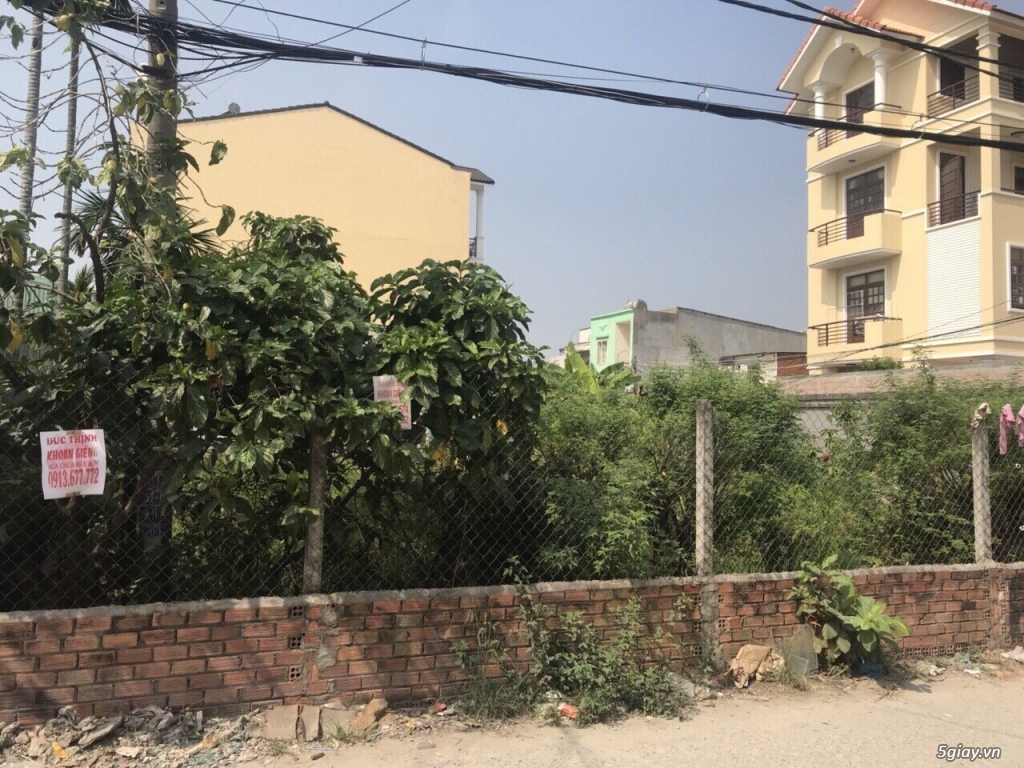 Bán đất 2 MT (Thạnh Lộc 19). DT:(17 x 22)m.Chợ Cầu Đồng. Giá: 10 Tỷ